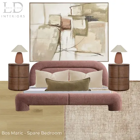 Bos Maric - Spare Bedroom5 Interior Design Mood Board by lukacdesigninteriors