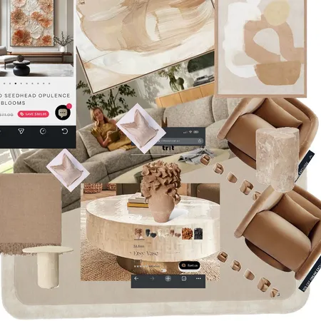 Living area2 Interior Design Mood Board by vids on Style Sourcebook