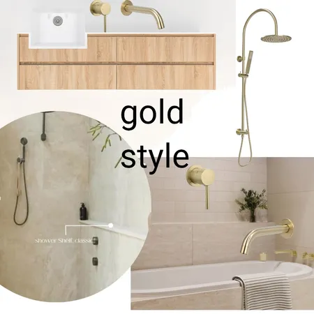 Gold mood board Interior Design Mood Board by aeron.best@outlook.com