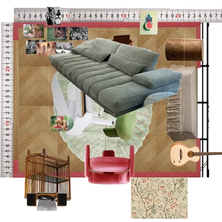 Studio Interior Design Mood Board by dl2407