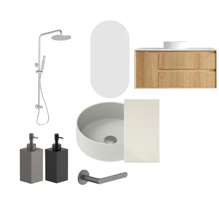 Bathroom Interior Design Mood Board by Seung Ju