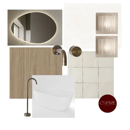Ensuite Interior Design Mood Board by COPRÈ INTERIORS on Style Sourcebook