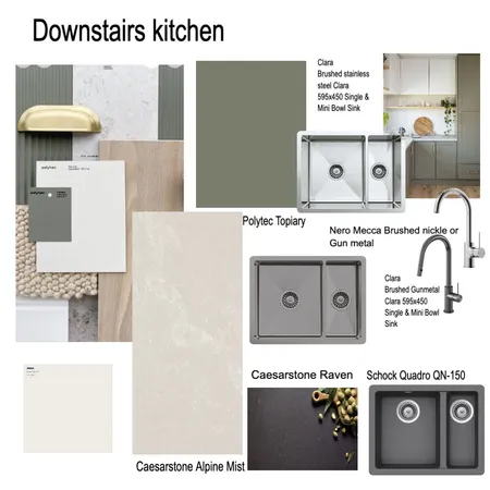 downstairs kitchen Interior Design Mood Board by Wendy Q on Style Sourcebook