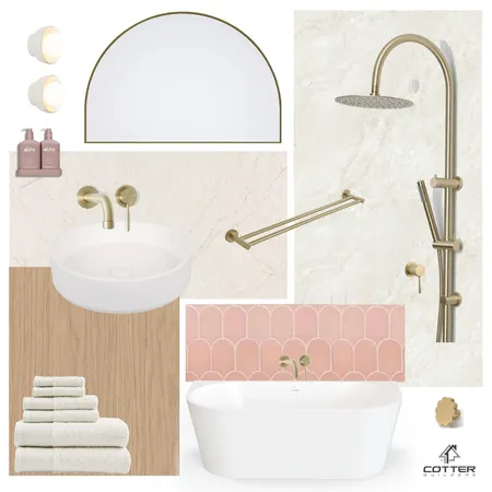 Amari - Main Bathroom Interior Design Mood Board by Cotter Builders on Style Sourcebook