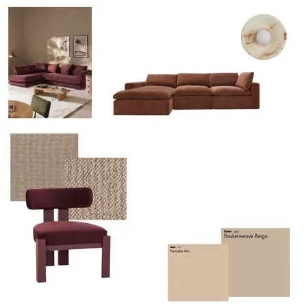 Julie & Tom - Living Interior Design Mood Board by Major Designs