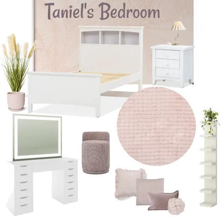 Taniels Bedroom Interior Design Mood Board by Style by Sisters