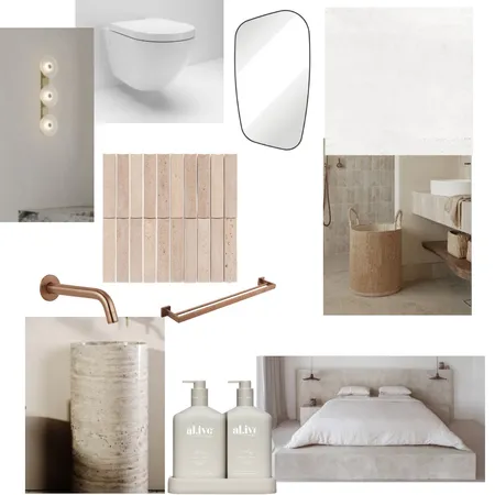 Ensuite Interior Design Mood Board by NatalieDimitriadis@mcgrath.com.au
