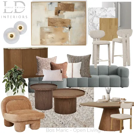 Bos Maric Open Living - New 2 Interior Design Mood Board by lukacdesigninteriors on Style Sourcebook