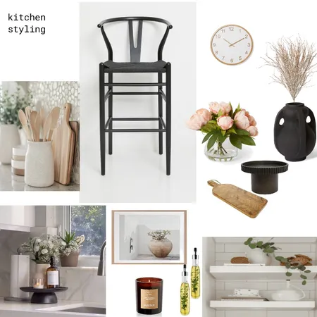 Esther Kitchen Interior Design Mood Board by Alinane1