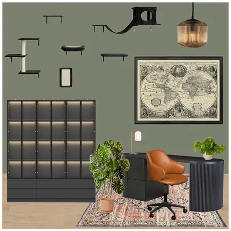 Upstairs Office - 42 Rosewood Interior Design Mood Board by Brianne.marie.gisele