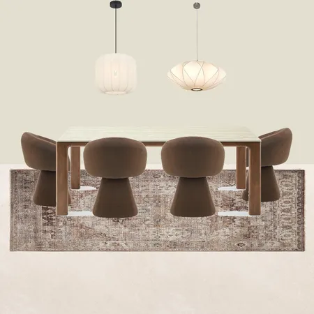Dinning room Interior Design Mood Board by Anassa Vass