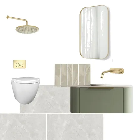 Sale Street - Guest Bathroom Interior Design Mood Board by Holm & Wood. on Style Sourcebook