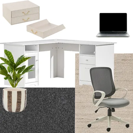 Study Interior Design Mood Board by Embellish Interiors