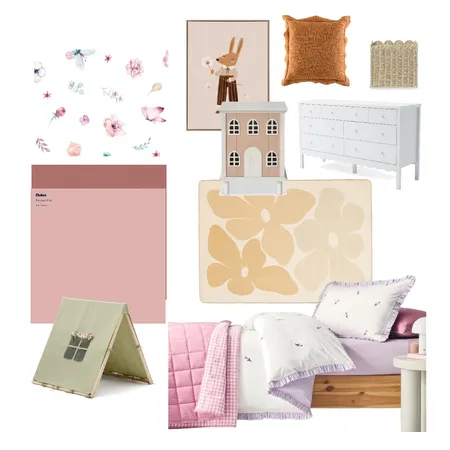 Allie bedroom Interior Design Mood Board by nicoleruxton