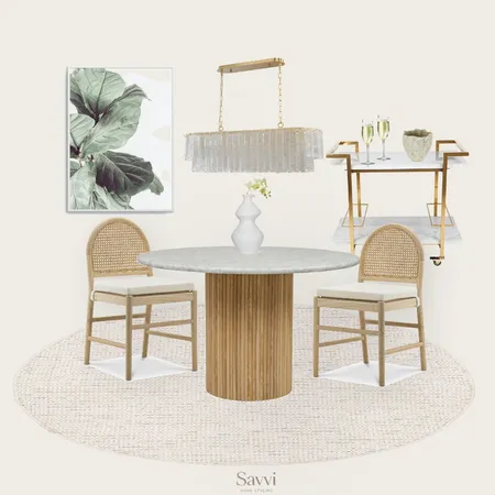 Lux Coastal Dining Interior Design Mood Board by Savvi Home Styling on Style Sourcebook