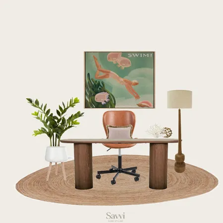 Bardon Home Office Project Interior Design Mood Board by Savvi Home Styling on Style Sourcebook