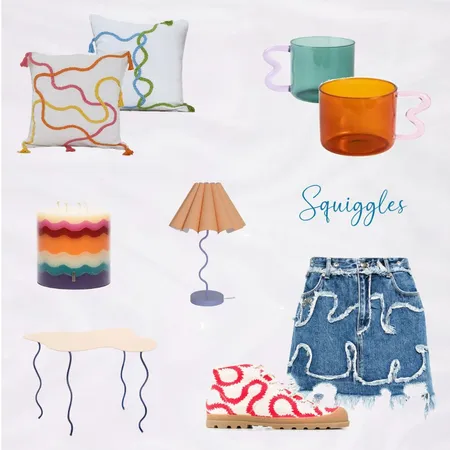 Squiggles Interior Design Mood Board by Olmi Studio on Style Sourcebook