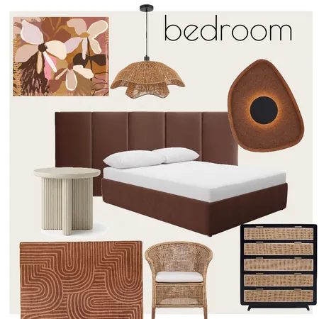 Bedroom Interior Design Mood Board by Tess