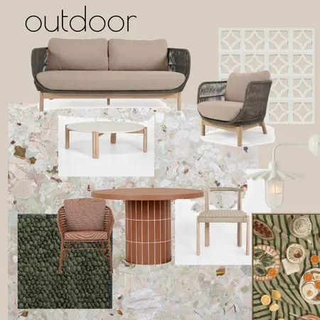 Alfresco Interior Design Mood Board by Tess