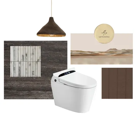 Smart Toilet Free Arrangement Interior Design Mood Board by Aquaperla
