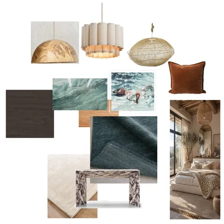 Lounge Interior Design Mood Board by WabiSabi Co.