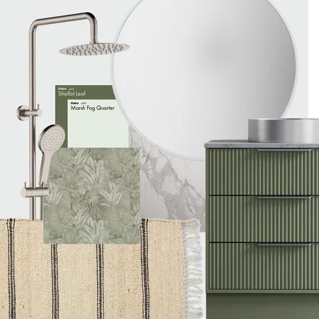 Green Living Interior Design Mood Board by NattyJane13