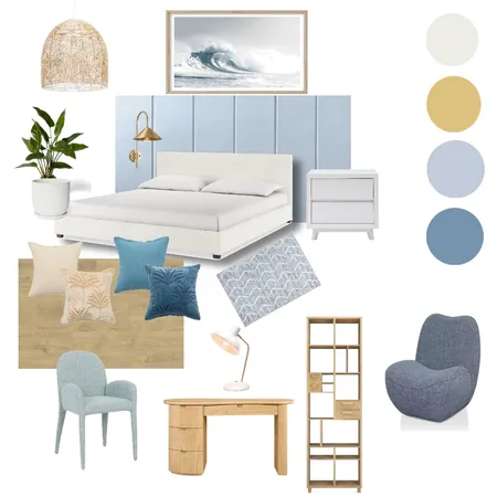 Habitación Tomi Interior Design Mood Board by CARLA ANALÍA on Style Sourcebook