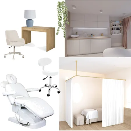 Hannah Crawford Treatment Rooms Interior Design Mood Board by jdarinteriors