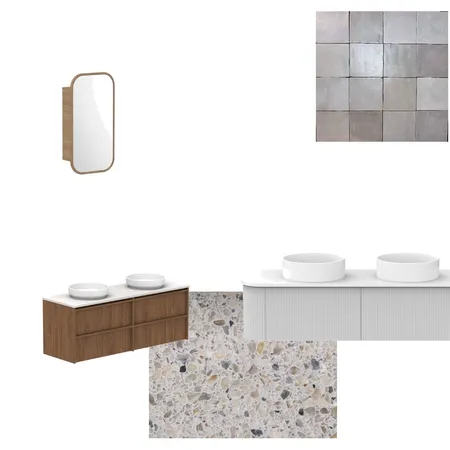 Bathroom Interior Design Mood Board by fatfi