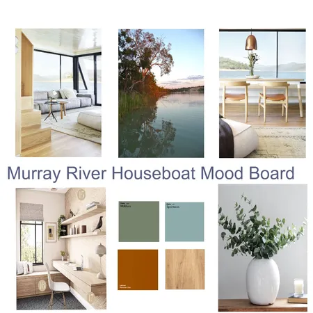 Murray River Retreat Interior Design Mood Board by Savvi Home Styling