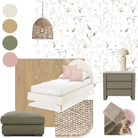TP1- moodboard habitación teen Interior Design Mood Board by carolinamirandakf@gmail.com