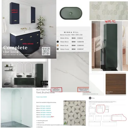 moodboard newport bathroom Interior Design Mood Board by shaggazza