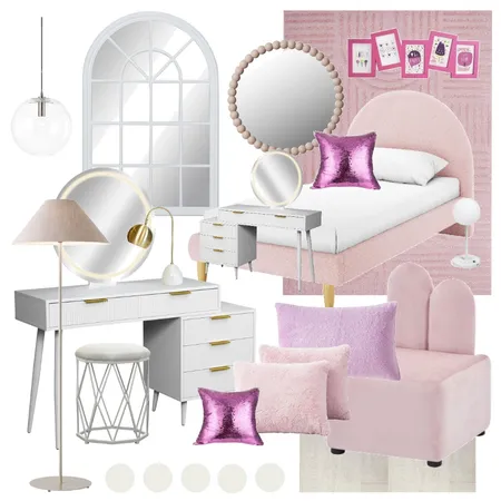 Habitación Pre Adolescente Interior Design Mood Board by silvina.srdg@gmail.com on Style Sourcebook