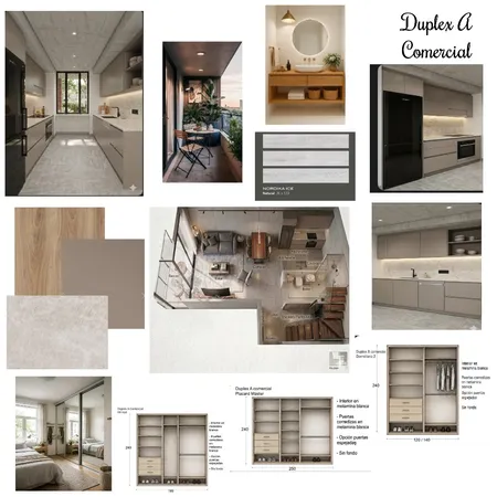 Duplex A Comercial Interior Design Mood Board by chardon_cristina@hotmail.com on Style Sourcebook