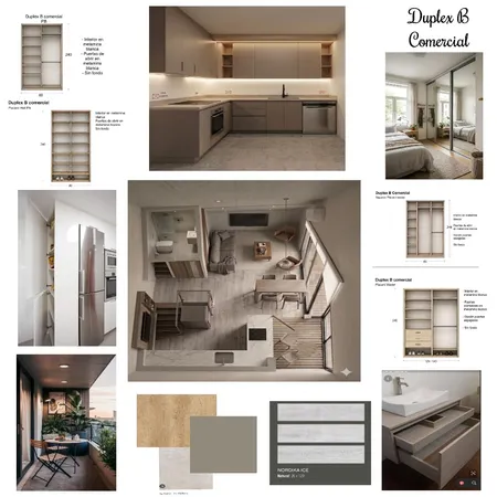 Duplex B Comercial Interior Design Mood Board by chardon_cristina@hotmail.com on Style Sourcebook