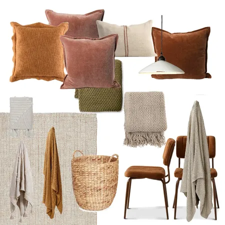 Arabella Flat Lay Interior Design Mood Board by cheaprugsaustralia