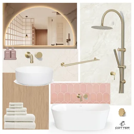 Amari - Main Bathroom Interior Design Mood Board by Cotter Builders on Style Sourcebook