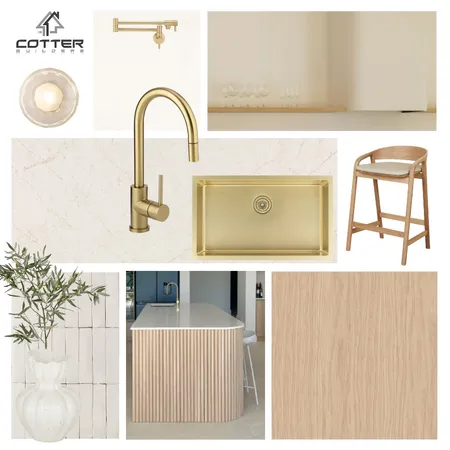 Tiaho House - Kitchen Interior Design Mood Board by Cotter Builders on Style Sourcebook