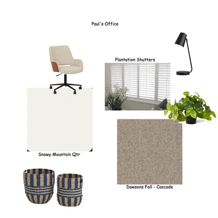 Paul's Office Interior Design Mood Board by ADS Property Pty Ltd on Style Sourcebook