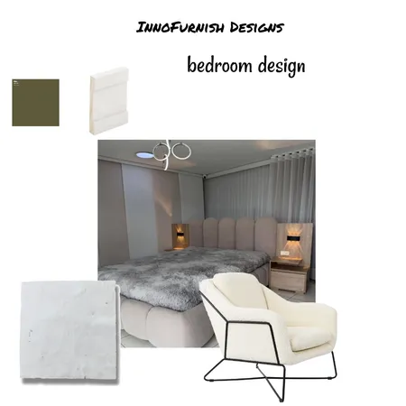 Bedroom design Interior Design Mood Board by InnoFurnish Designs