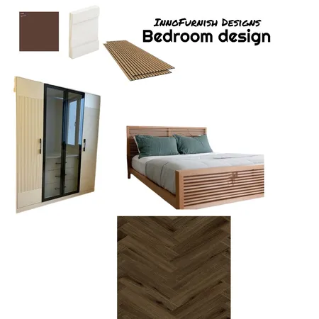 Bedroom design Interior Design Mood Board by InnoFurnish Designs