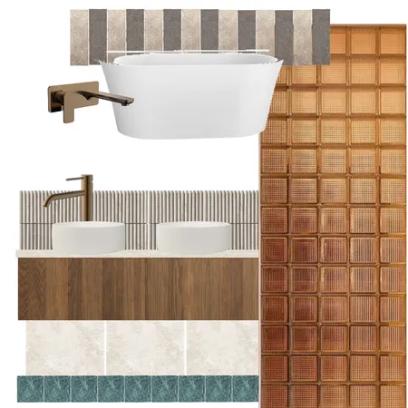 Main Bath Interior Design Mood Board by sophie.geisker