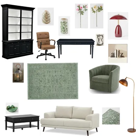 Living room/reading nook Interior Design Mood Board by Kylie987