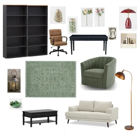 Living room/reading nook 3 Interior Design Mood Board by Kylie987