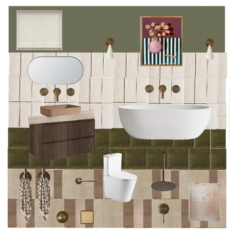 Bateau Bay Bathroom Interior Design Mood Board by Dune Drifter Interiors on Style Sourcebook