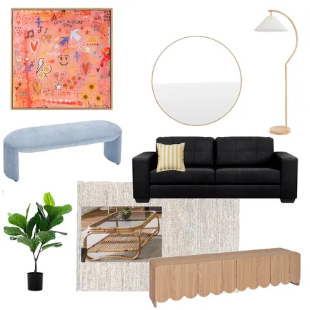 Downstairs Interior Design Mood Board by jaimiz