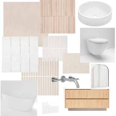 Bathroom Interior Design Mood Board by dimity.dwyer