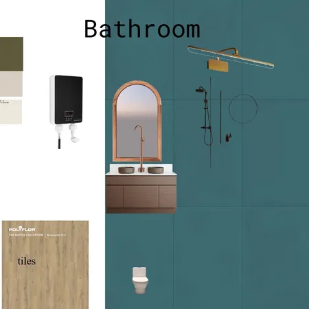 Bathroom sample design Interior Design Mood Board by mwangu