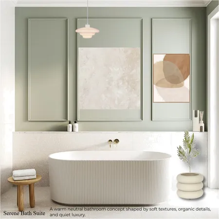 Serene Bath Suite Interior Design Mood Board by Cynthia Monica on Style Sourcebook