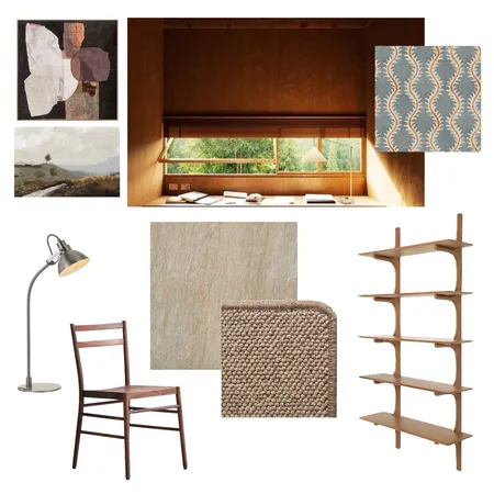 Mood board Activity Wk 2 Dream Craft/Study Space COPY Interior Design Mood Board by bowerbird_archives on Style Sourcebook